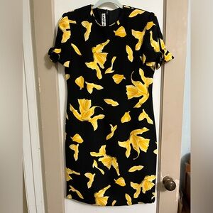 Gorgeous vintage 100% silk David Hayes dress 10